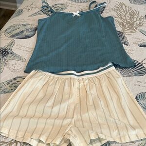 COMO Shorty PJ Sleep Set - NEW